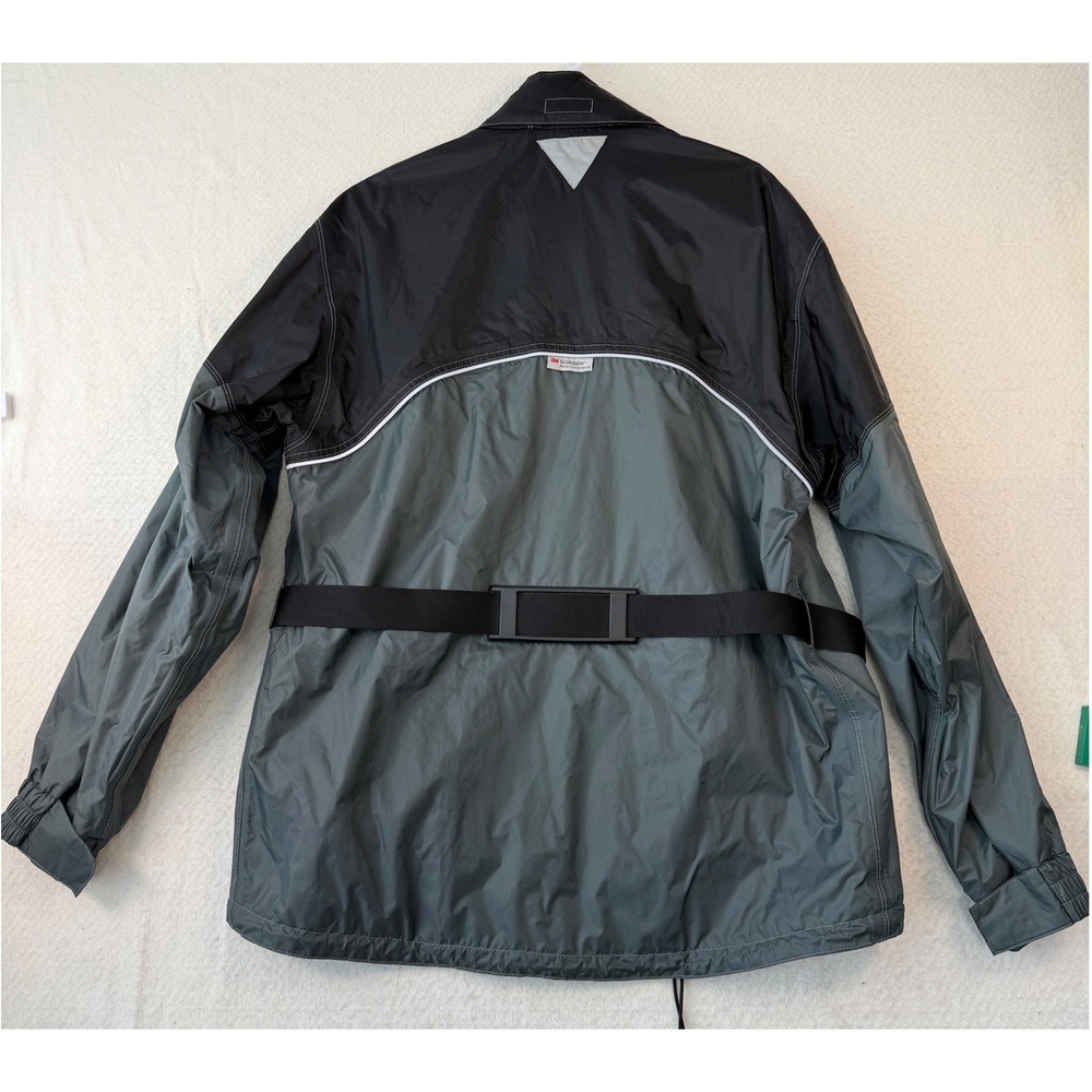 FIRSTGEAR Rainman JKT Motorcycle Rain Jacket Reflective Packable Moto Size M